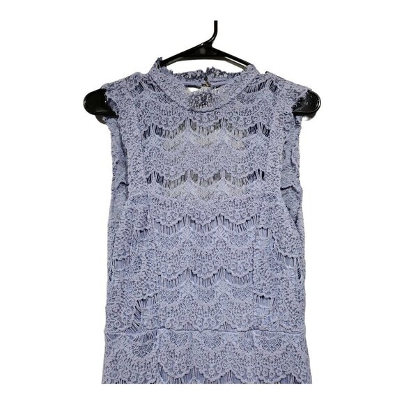 Intimately Free People Purple Lace Daydream Dress Backless High-Neck size Medium - Picture 3 of 12